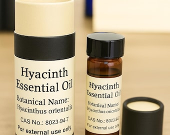 Hyacinth Essential Oil | DIY blends, Diffusers, Gifting, Housewarming| Deep dark fresh floral scent