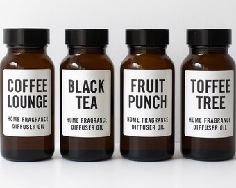 Paquete Festivo-1 (Salón de Café, Té Negro, Ponche de Frutas, Árbol de Caramelo) - Fragancia para el Hogar/Aceite Difusor