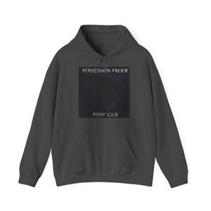Possession Proof Hoodie - Cozy Relaxed Unisex Sweatshirt for Casual Wear, Streetwear, Gift for Friends, Birthday, Fashion