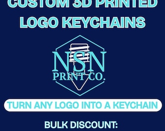Personalisierter 3D Logo Schlüsselanhänger: Personalisierter Business Swag