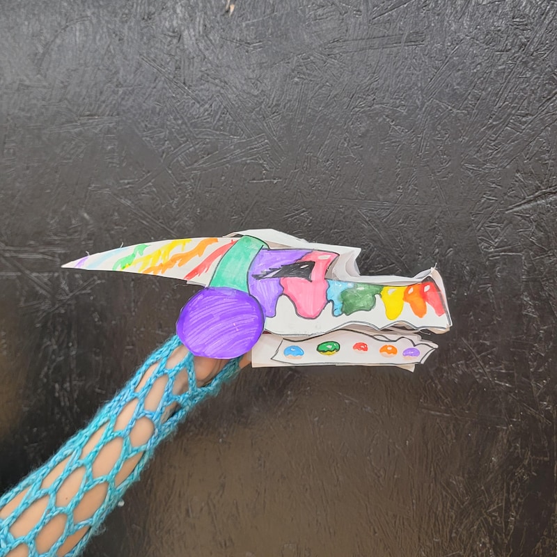 Forkscales Dragon Puppets - Etsy