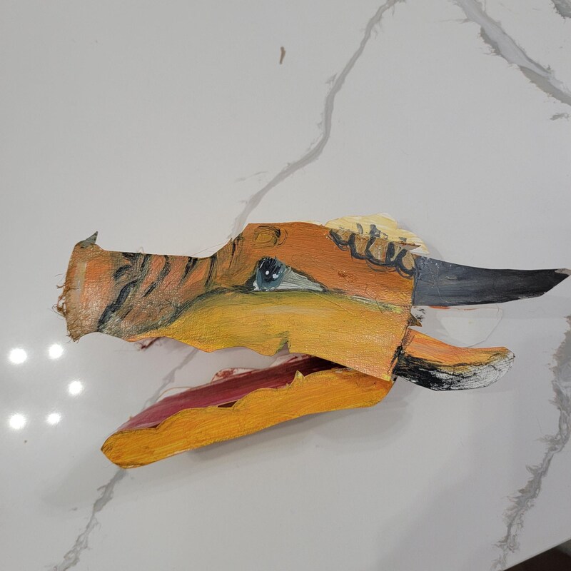 Forkscales Dragon Puppets - Etsy