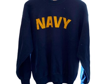 Us navy sweatshirt womens Clearance