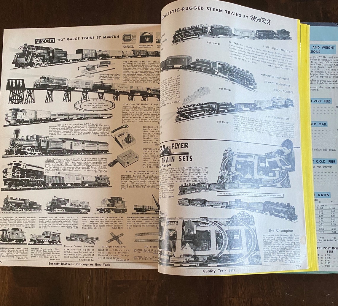 Brothers Blue Book 1968 Catalog Toys Guns Fishing Etsy