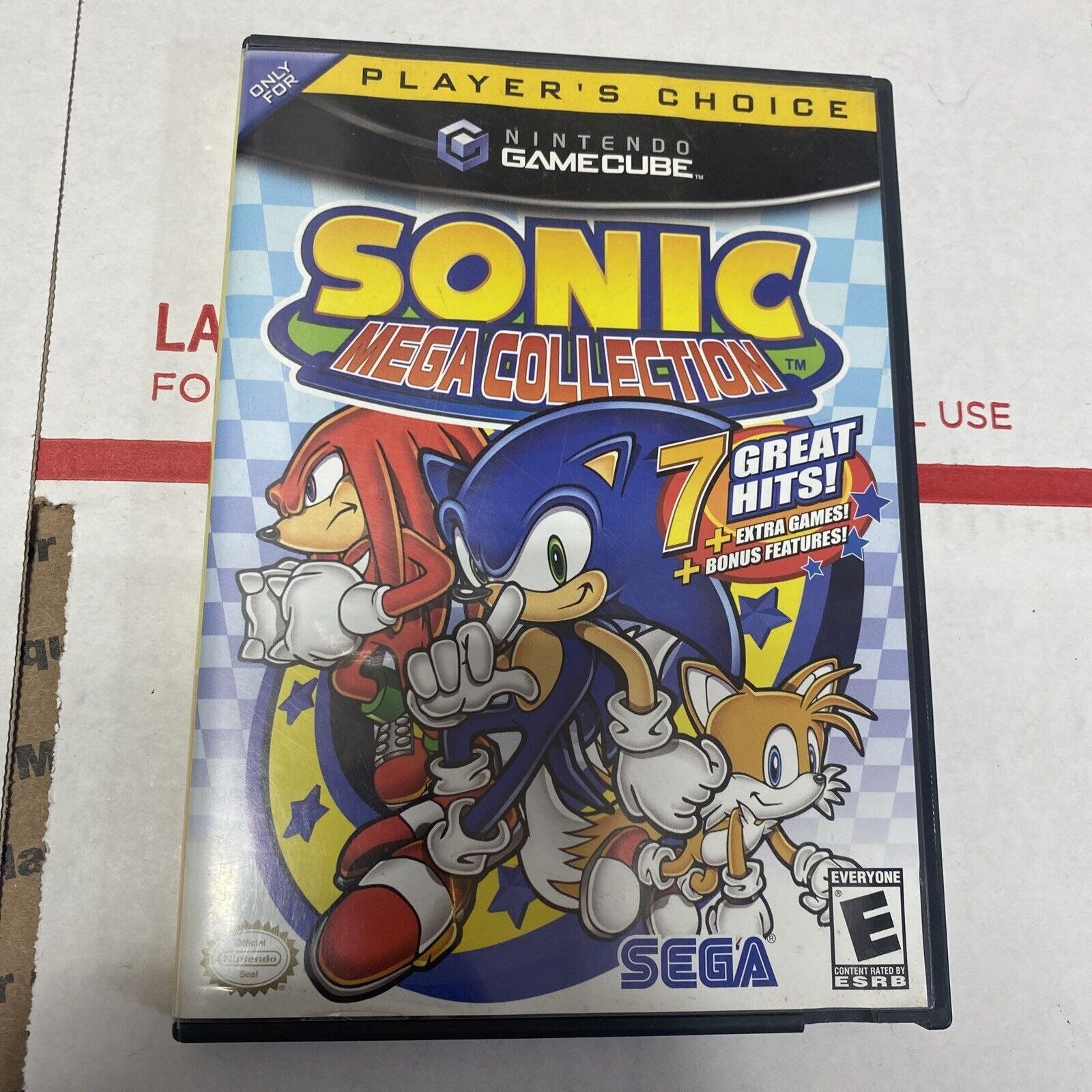 Brand New SONIC GEMS COLLECTION Nintendo GAMECUBE Game SEALED