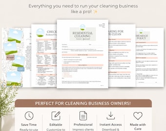 Cleaning Walkthrough Folder Papers (READ DESCRIPTION)
