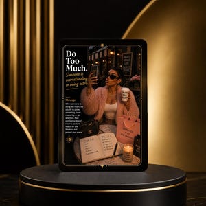 Vibes Don't Lie Oracle Cards Deck, Moderna Oracles-kort