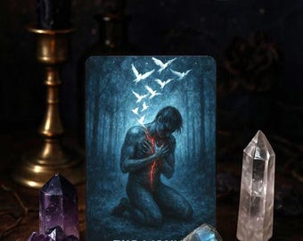 Dream Portal Oracle Deck - Dark Fantasy Art illustration