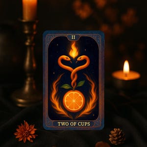 Het Nectar Flame Tarot Deck | Grote en kleine arcana | Tarotdeck met 78 kaarten