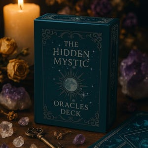 Jeu de 22 cartes Oracles mystiques cachés, jeu de 22 cartes Oracles de guidance intérieure