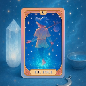 The Seraphic Waters Tarot Deck - Dreamy Celestial Tarotkaarten (volledige kaartspel)