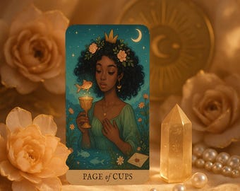 Afroamerikanische Tarotkarten, Tarot Deck für Divine Feminine - Das Ewige Göttin Tarot Deck