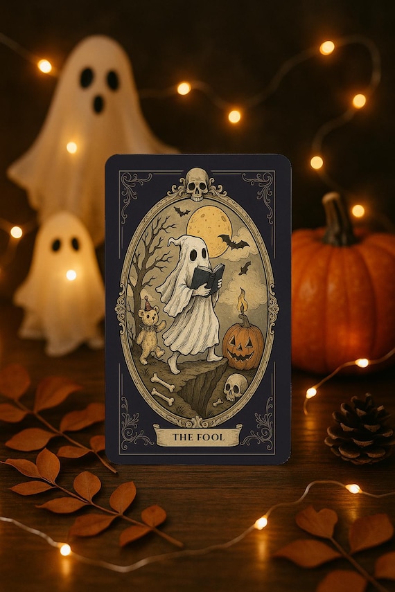 Spookie Ghosts Tarot Cards - Ghost Tarots Deck, the Spooky Phantom