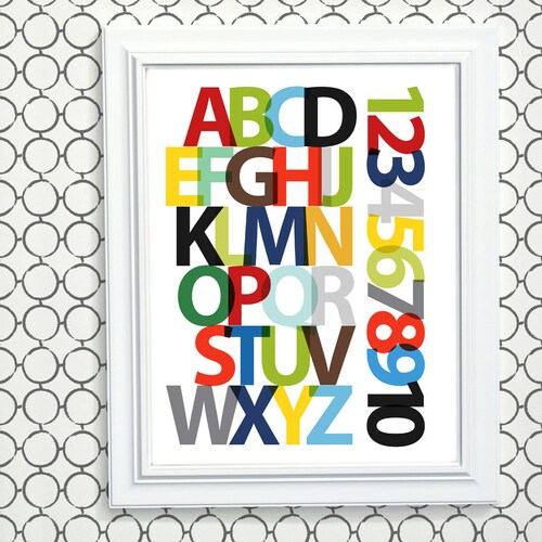 Word Art Wall Art for Kids. Playroom Prints Playroom Wall Art Etsy