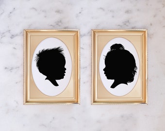 silhouettes + portraits