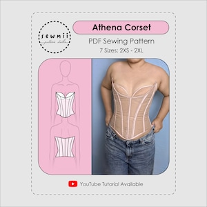 Athena Corset - naaipatroon - digitale pdf