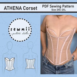 Athena Corset - Sewing Pattern - Digital PDF