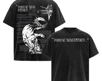 JJBA Jesus Oversized Gym T-Shirt: Anime Faith Tee