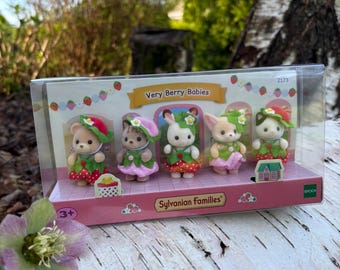 Sylvanian Families Very Berry Babies - ¡Set completo, nunca abierto!