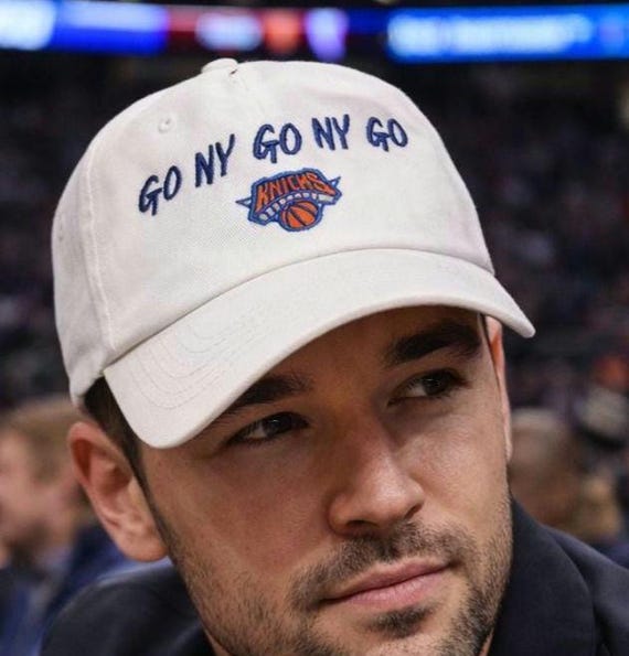 NY Knicks Hat | Under Armour, Embroidered 'Go NY'