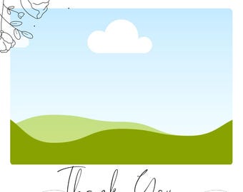 Thank You Card with Image