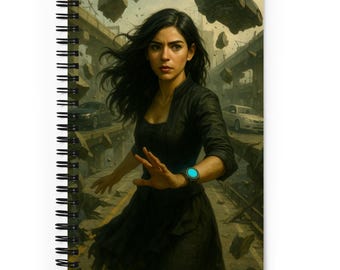 Reality 2256: The Fracture Spiral Notebook – Dark Sci-Fi Journal