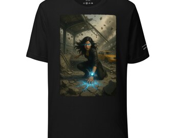 Dark Fantasy Portal Shirt, The Arrival Sci-Fi Graphic Tee, Surreal Art Apparel