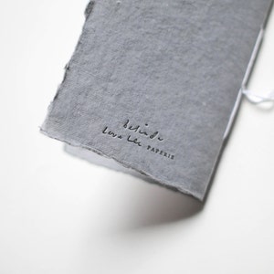 Important Truths, Letterpress Notebook, Blank Notebook on Handmade Paper image 7