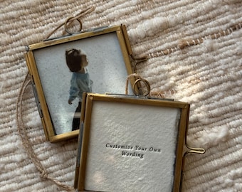 PERSONALIZE your own CUSTOM Christmas Ornament/ Holiday Ornament, Customizable, Customisable, personalised ornament