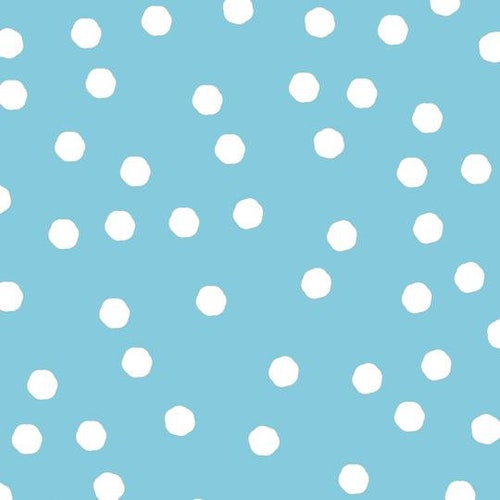 NEW Loralie Designs Joy Journey Tourquoise/white Jumbo Dots - Etsy