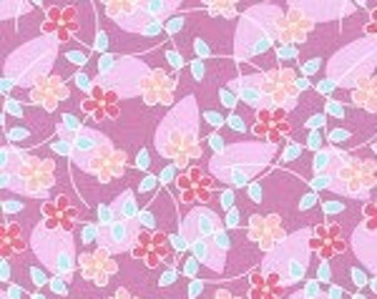 Michael Miller Floating Blossoms Peony fabric - 1 yard