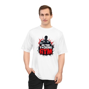 Motivational Workout T-Shirt: UPF 40+ Moisture-Wicking Activewear
