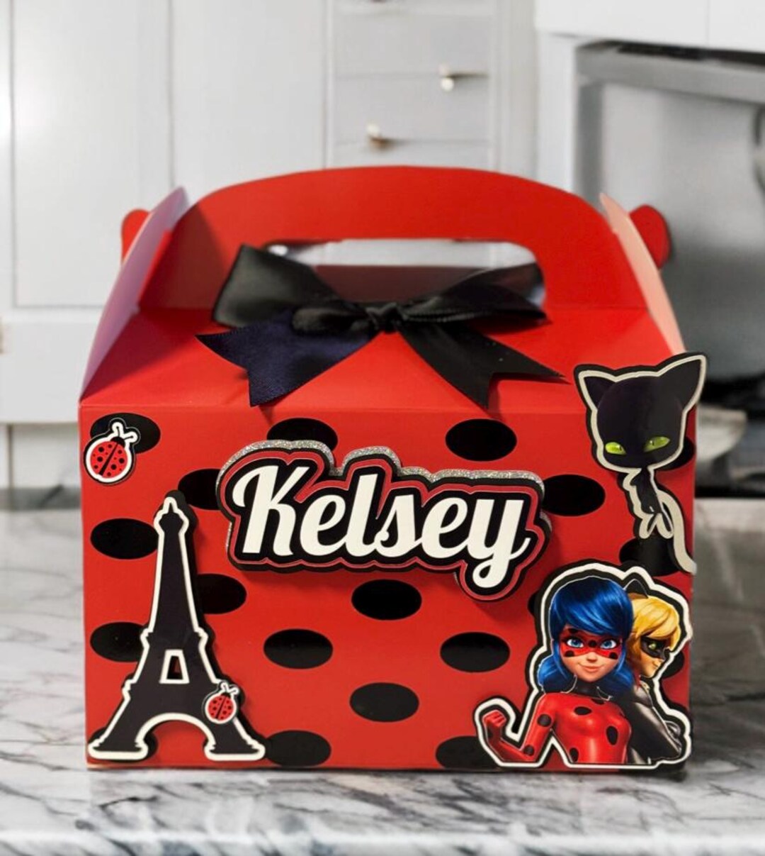 Ladybug Set Box Lady Bug Party Favor Boxes - Set of 6 - Etsy