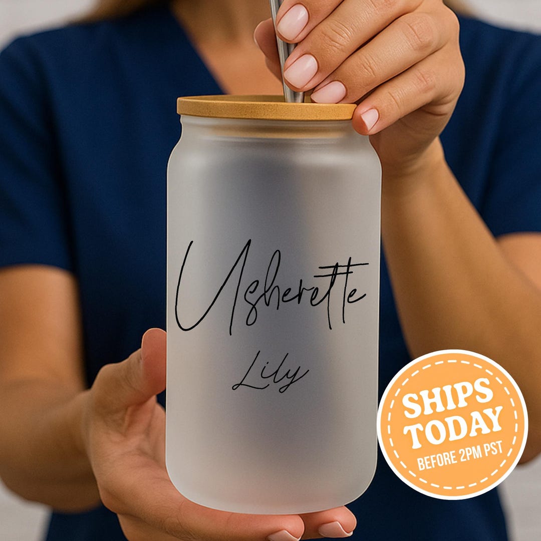Usherette Personalized Name Cup, Usherette Appreciation Cup, Usherette ...