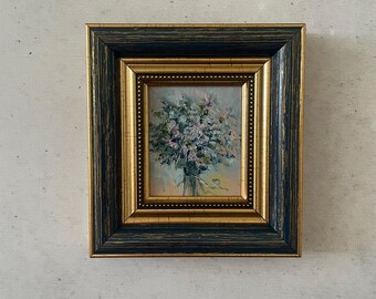 Impressionist oil painting, Oil painting miniature, Oil painting original, Original art painting, Oil painting original small