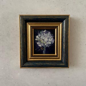 Impressionist oil painting, Oil painting miniature, Oil painting original, Original art painting, Oil painting original small