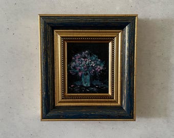印象派絵画、油絵ミニチュア、油絵オリジナル、オリジナルアート絵画