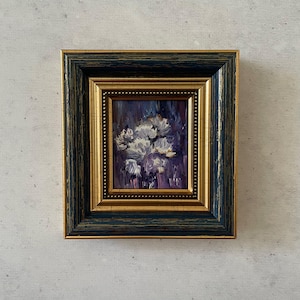 Pintura al óleo original, Pintura al óleo impresionista, Pintura al óleo miniatura, Pintura al óleo original, Pintura al óleo original pequeña