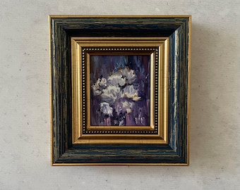 Original oil painting, Impressionist oil painting, Oil painting miniature, Oil painting original, Oil painting original small