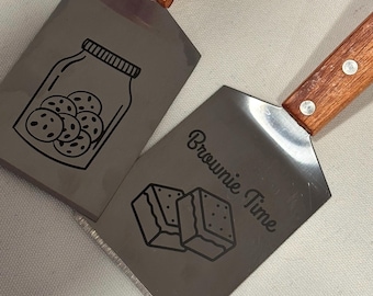 ¡Espátulas para galletas y brownies personalizadas!