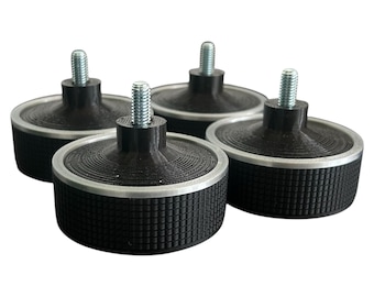 Pieds pour platine vinyle Technics SL Sl1200 SL1210 : Isolateur acoustique, filetage M6 (X4)