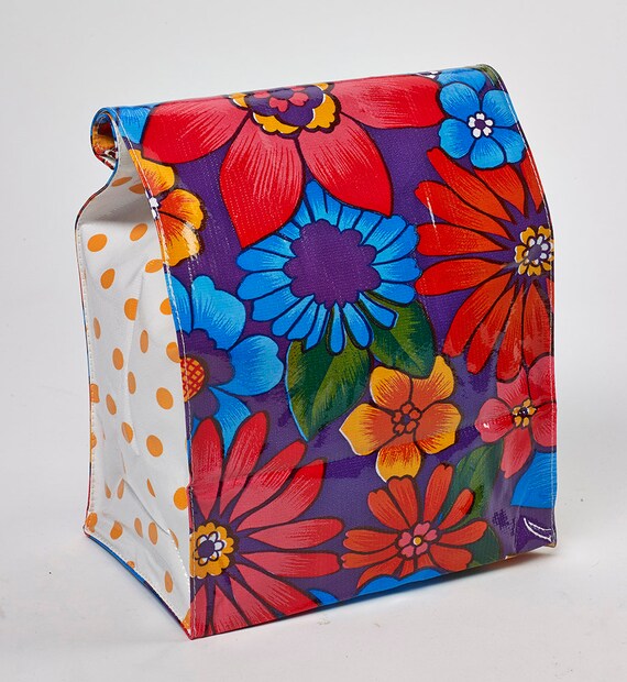 oilcloth lunch bag