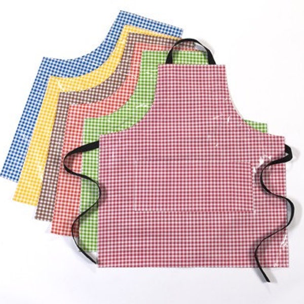 Adult Aprons in Gingham