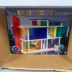 f034 The Kaleidoscope House ② Vintage boxed Kaleidoscope House