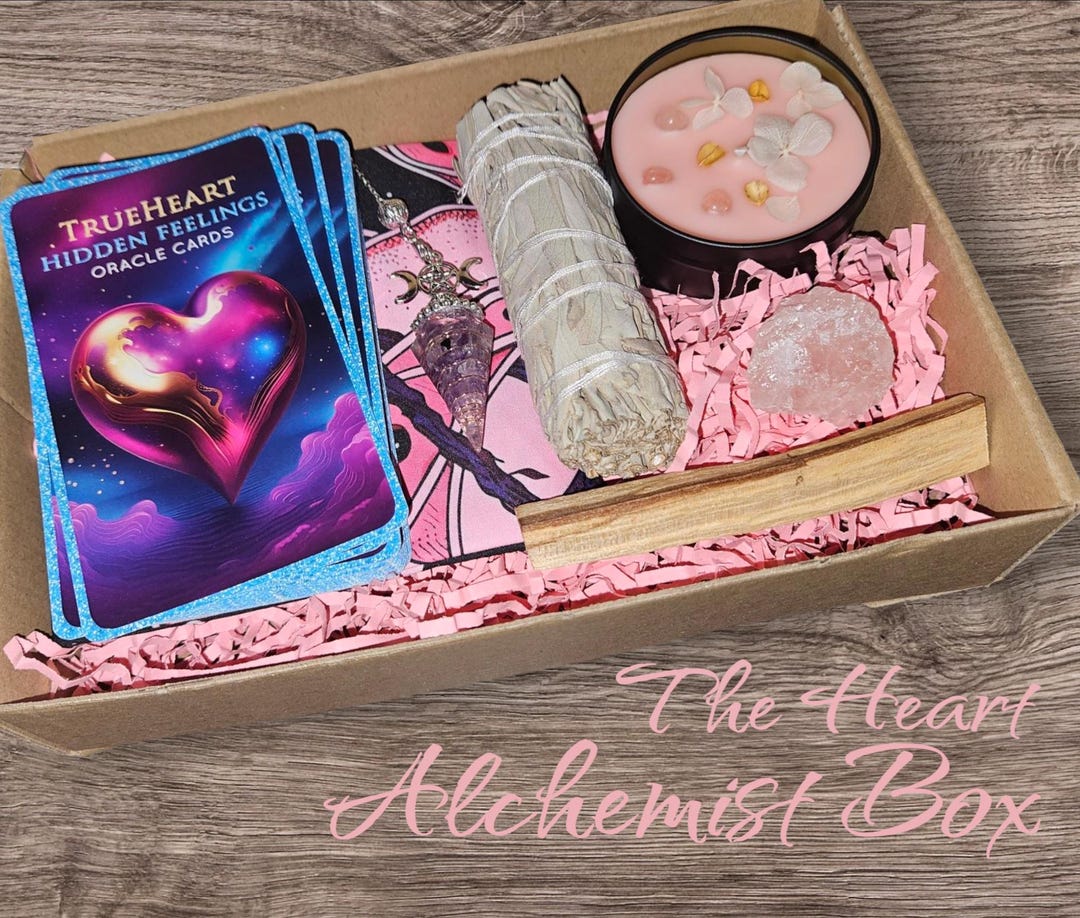 Alchemist Box The Heart Alchemist Box - Crafted With Love, Aligned by Spirit. - Etsy