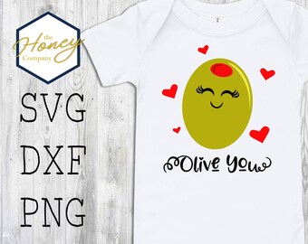 Olive You Svg Etsy