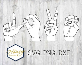 Free Free 349 Love Sign Language Svg Free SVG PNG EPS DXF File