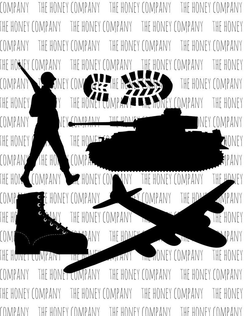 Download Military SVG PNG DXF Bundle Soldier Army Marines Navy Air | Etsy