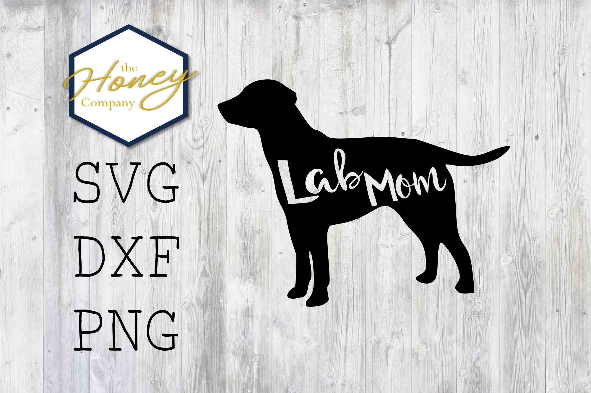 Download Lab Mom SVG PNG DXF Labrador Outline Instant Download | Etsy