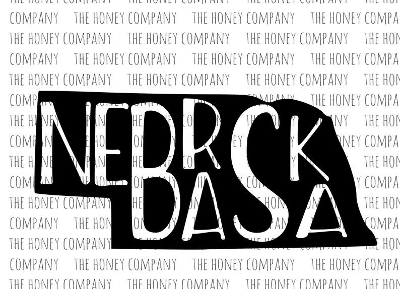 Download Nebraska SVG PNG DXF State Outline Instant Download ...